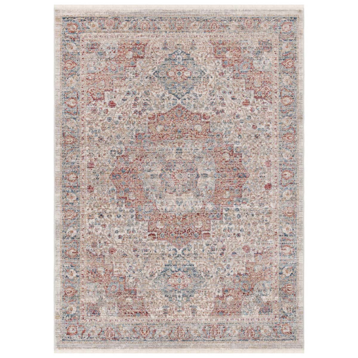 Safavieh Kenitra 600 672 Rug, KRA672 - Ivory / Pink