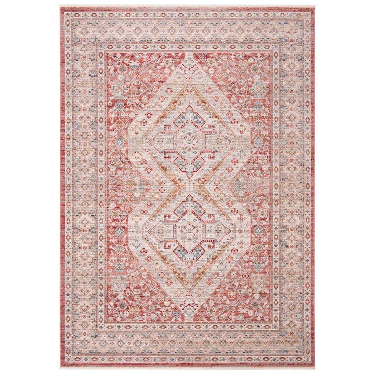 Safavieh Kenitra 600 692 Rug, KRA692 - Pink / Grey