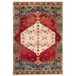 Safavieh Kashan 300 Rug, KSN300 - Ivory / Blue