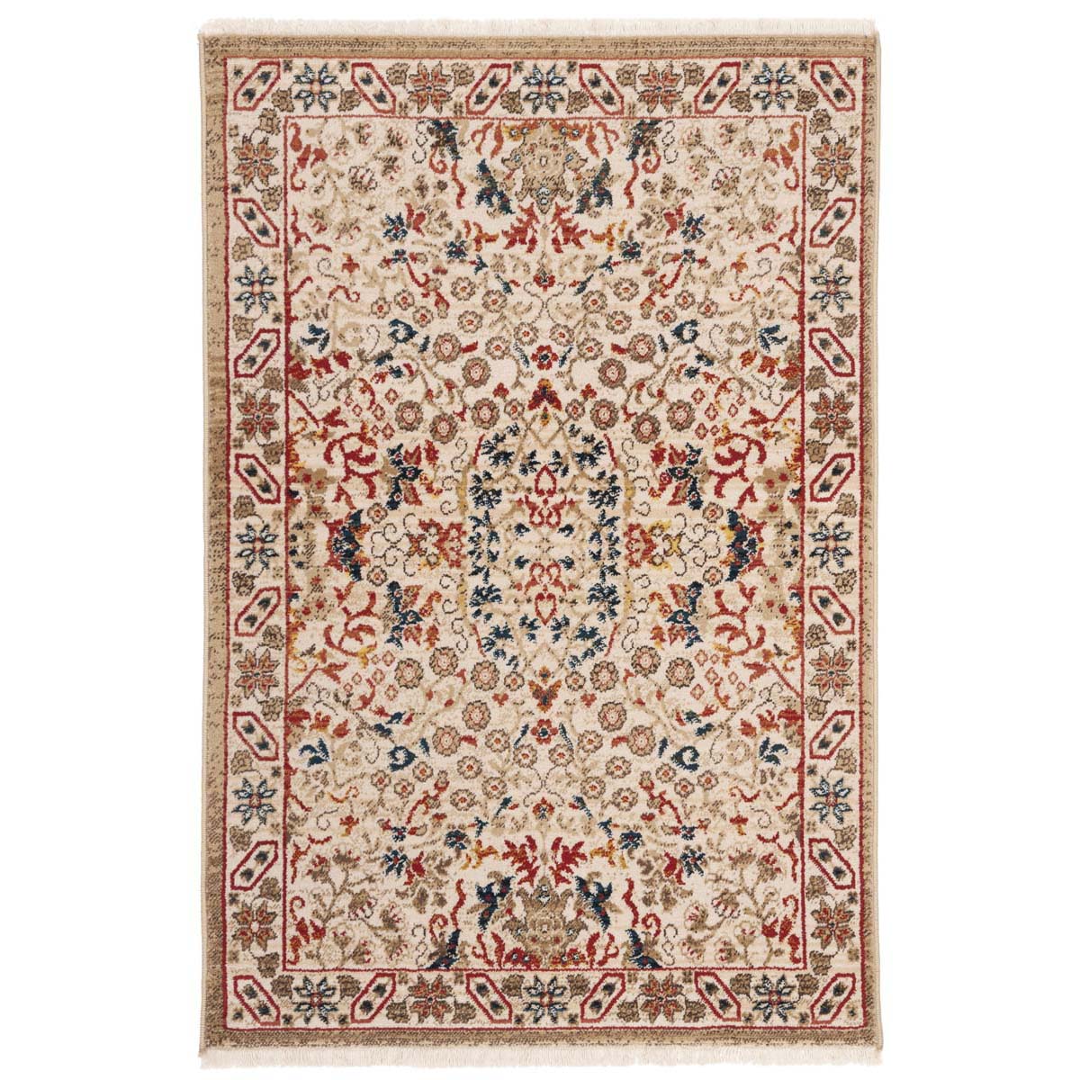 Safavieh Kashan 301 Rug, KSN301 - Ivory / Ivory