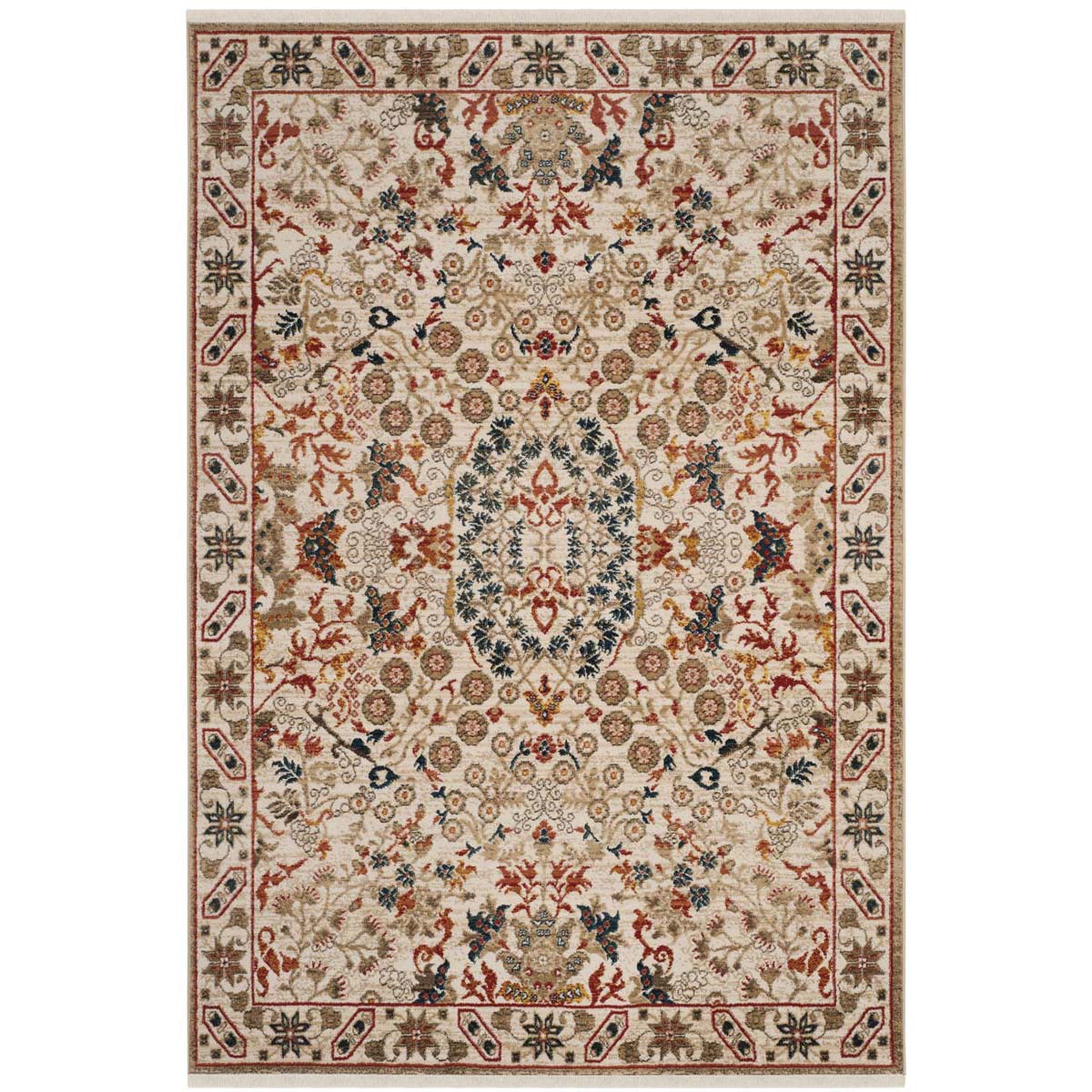 Safavieh Kashan 301 Rug, KSN301 - Ivory / Ivory