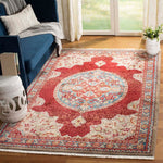 Safavieh Kashan 302 Rug, KSN302 - Red / Blue