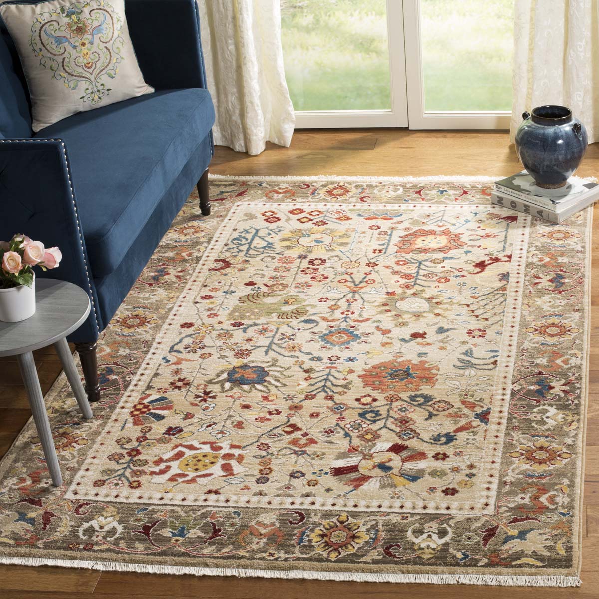 Safavieh Kashan 303 Rug, KSN303 - Beige / Taupe