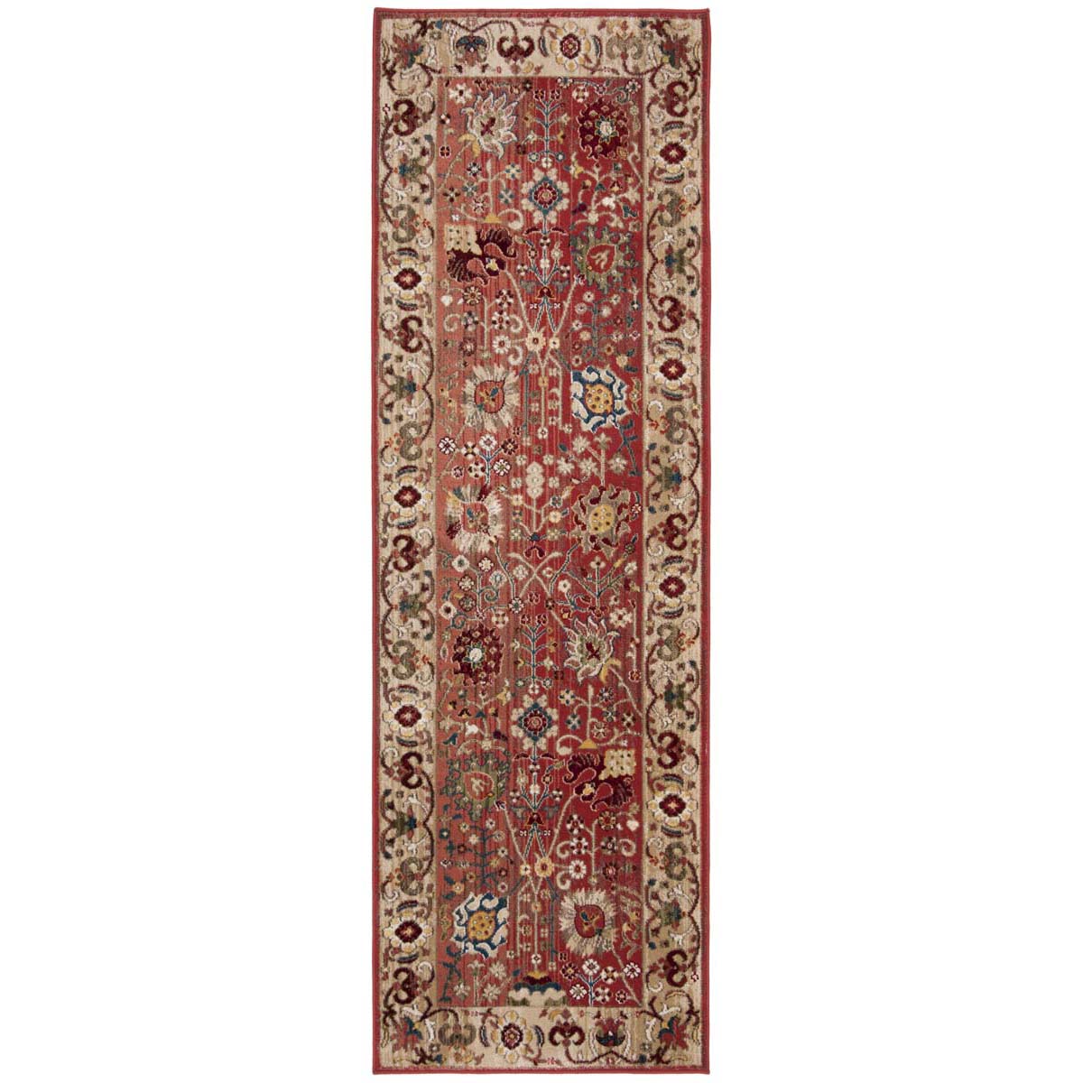 Safavieh Kashan 303 Rug, KSN303 - Red / Beige