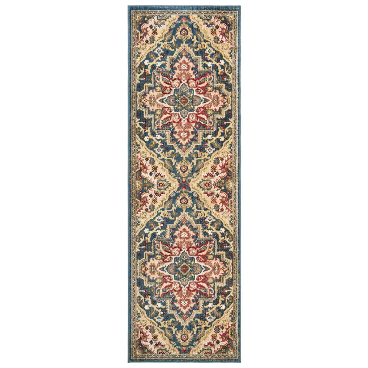 Safavieh Kashan 304 Rug, KSN304 - Blue / Beige