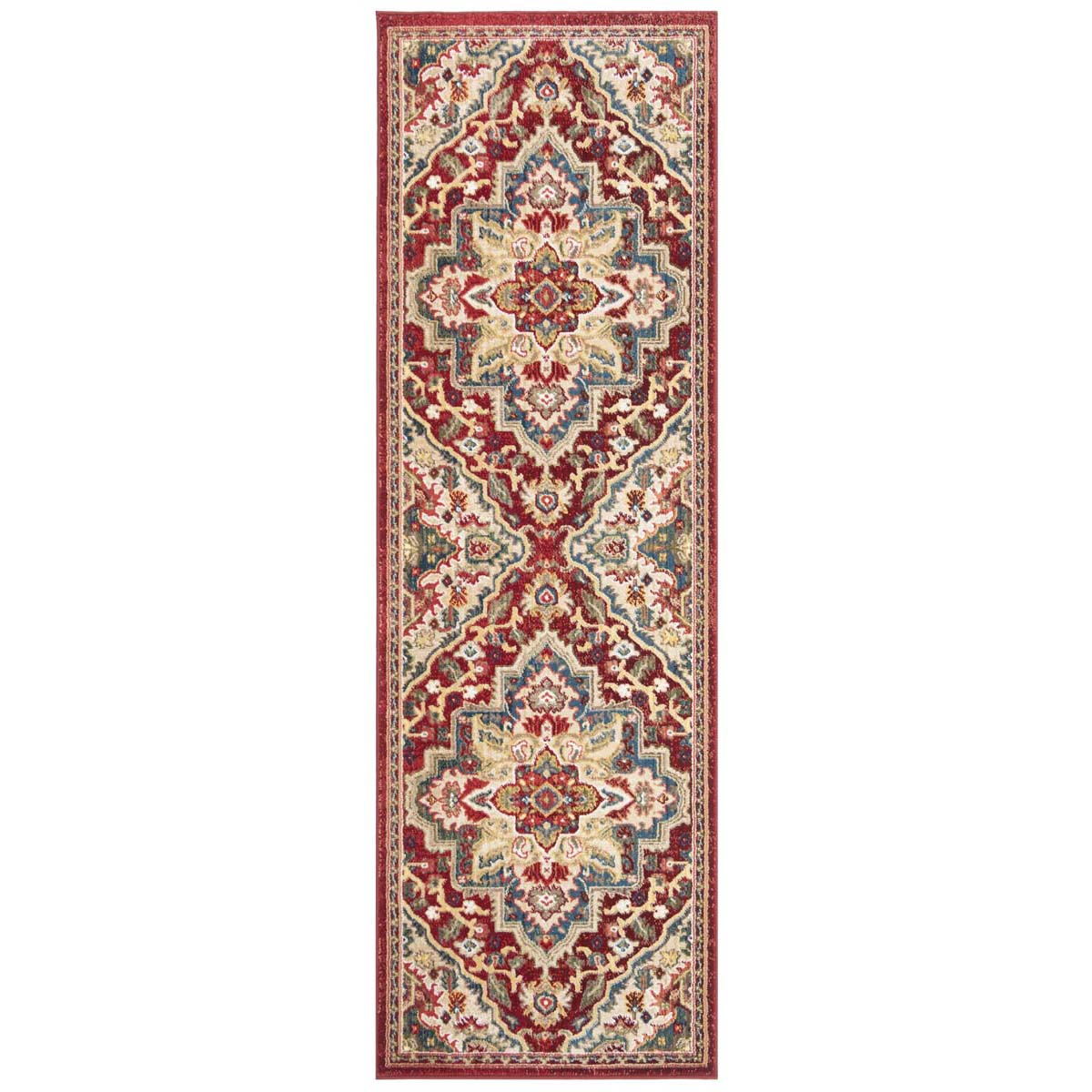 Safavieh Kashan 304 Rug, KSN304 - Red / Beige