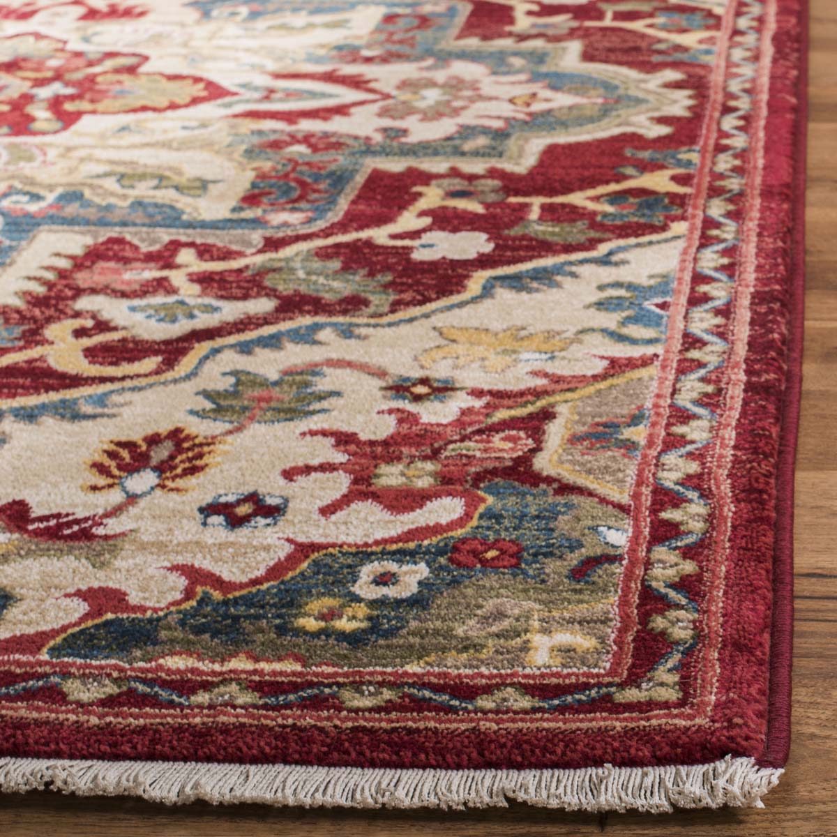 Safavieh Kashan 304 Rug, KSN304 - Red / Beige