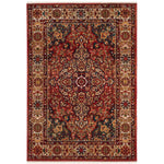 Safavieh Kashan 305 Rug, KSN305 - Red / Ivory