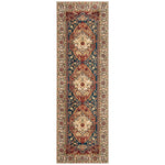 Safavieh Kashan 306 Rug, KSN306 - Ivory / Blue