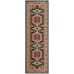 Safavieh Kashan 308 Rug, KSN308 - Navy Blue / Ivory