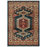 Safavieh Kashan 308 Rug, KSN308 - Navy Blue / Ivory