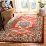 Safavieh Kashan 308 Rug, KSN308 - Red / Ivory