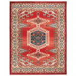 Safavieh Kashan 308 Rug, KSN308 - Red / Ivory