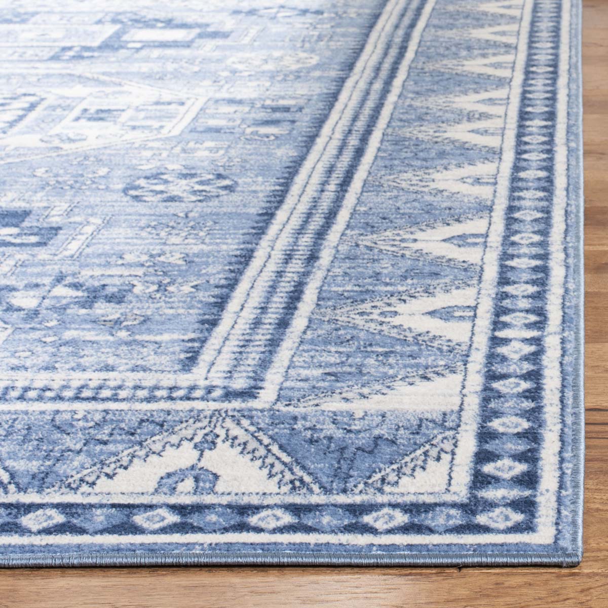 Safavieh Kazak 100 118 Rug, KZK118 - Blue / Grey