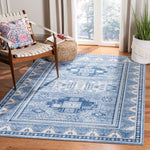 Safavieh Kazak 100 118 Rug, KZK118 - Blue / Grey