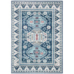 Safavieh Kazak 100 118 Rug, KZK118 - Blue / Creme