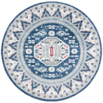 Safavieh Kazak 100 118 Rug, KZK118 - Blue / Creme