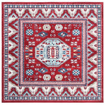 Safavieh Kazak 100 118 Rug, KZK118 - Red / Blue