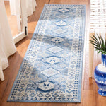 Safavieh Kazak 100 119 Rug, KZK119 - Blue / Creme