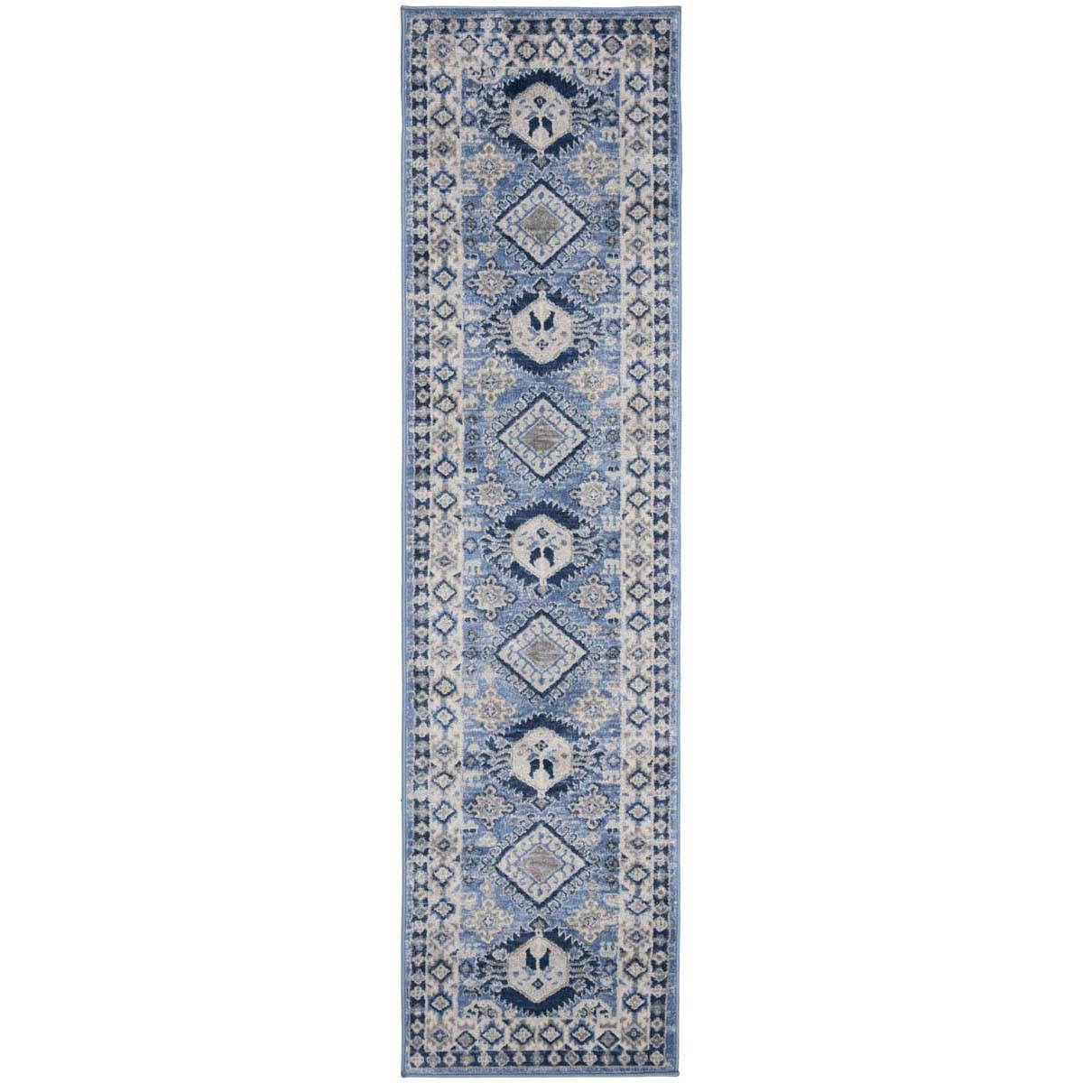 Safavieh Kazak 100 119 Rug, KZK119 - Blue / Creme