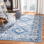 Safavieh Kazak 100 119 Rug, KZK119 - Blue / Creme