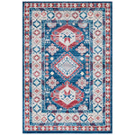 Safavieh Kazak 100 119 Rug, KZK119 - Navy / Red