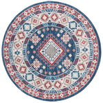 Safavieh Kazak 100 119 Rug, KZK119 - Navy / Red