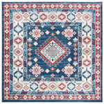 Safavieh Kazak 100 119 Rug, KZK119 - Navy / Red