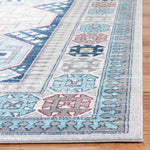 Safavieh Kazak 100 120 Rug, KZK120 - Grey / Blue