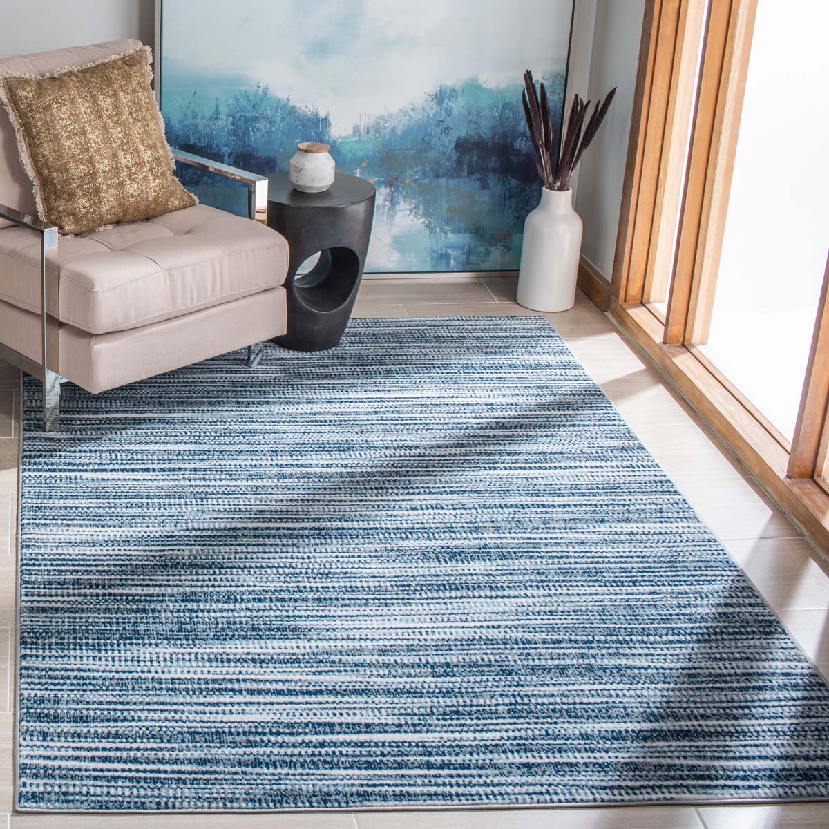 Safavieh Lagoon 243 Rug, LGN243 - Navy / Ivory