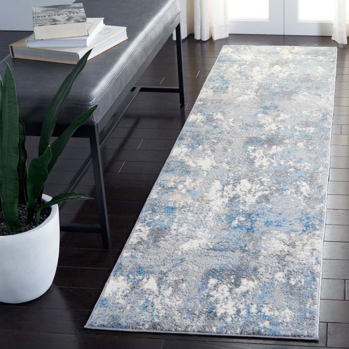 Safavieh Lagoon 500 521 Rug, LGN521 - Light Grey / Light Blue