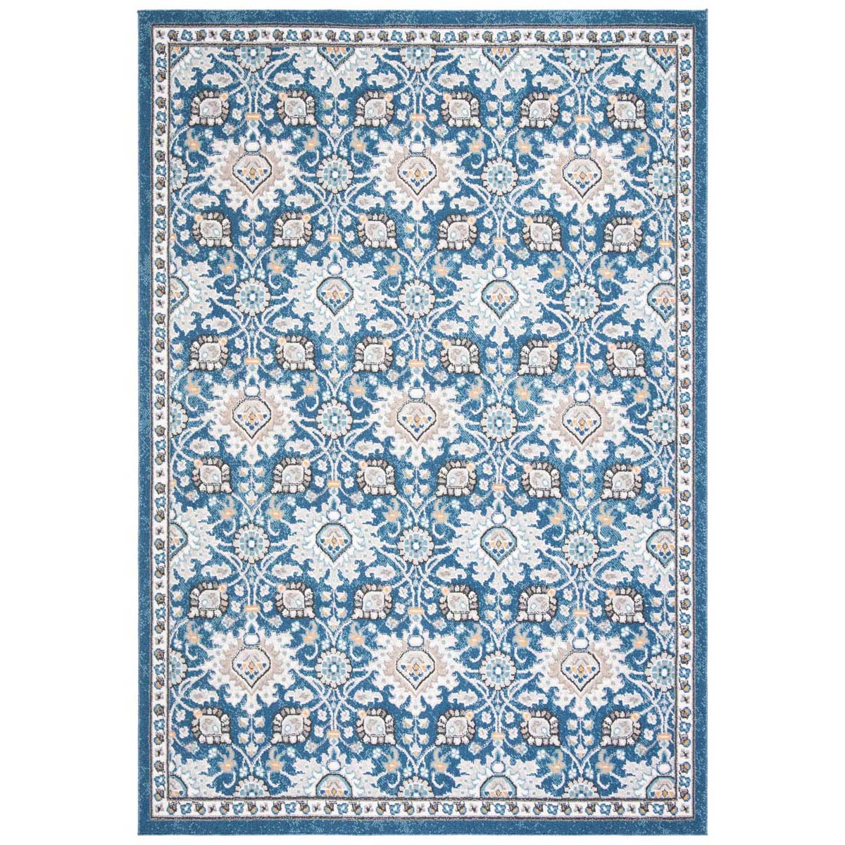 Safavieh Liberty 700 742 Rug, LIB742 - Dark Blue / Ivory