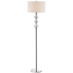 Safavieh Pippa 61 Inch H Glass Globe Floor Lamp, LIT4105 - Clear