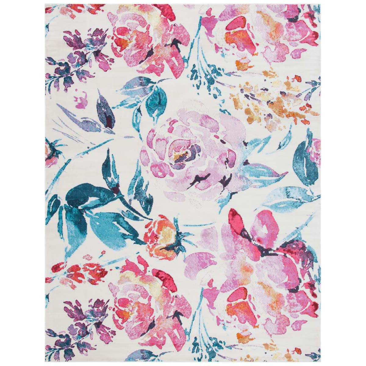 Safavieh Lillian 300 376 Rug, LLN376 - Ivory / Rose