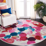 Safavieh Lillian 300 377 Rug, LLN377 - Rose / Light Blue