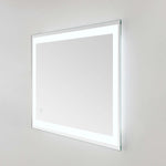 Safavieh Hyatt 24 LED Mirror, Silver / White - Silver / White