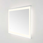 Safavieh Hyatt 24 LED Mirror, Silver / White - Silver / White