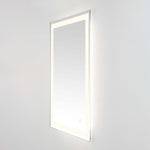 Safavieh Hyatt 24 LED Mirror, Silver / White - Silver / White