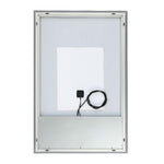 Safavieh Jed 24 LED Mirror, Silver - Silver