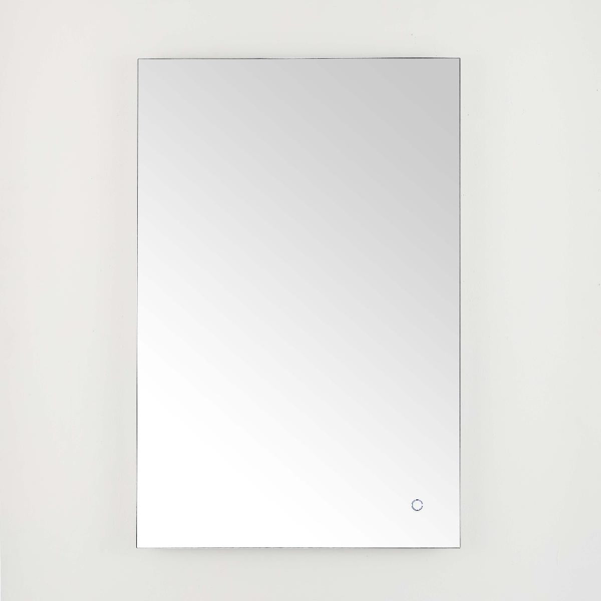 Safavieh Jed 24 LED Mirror, Silver - Silver