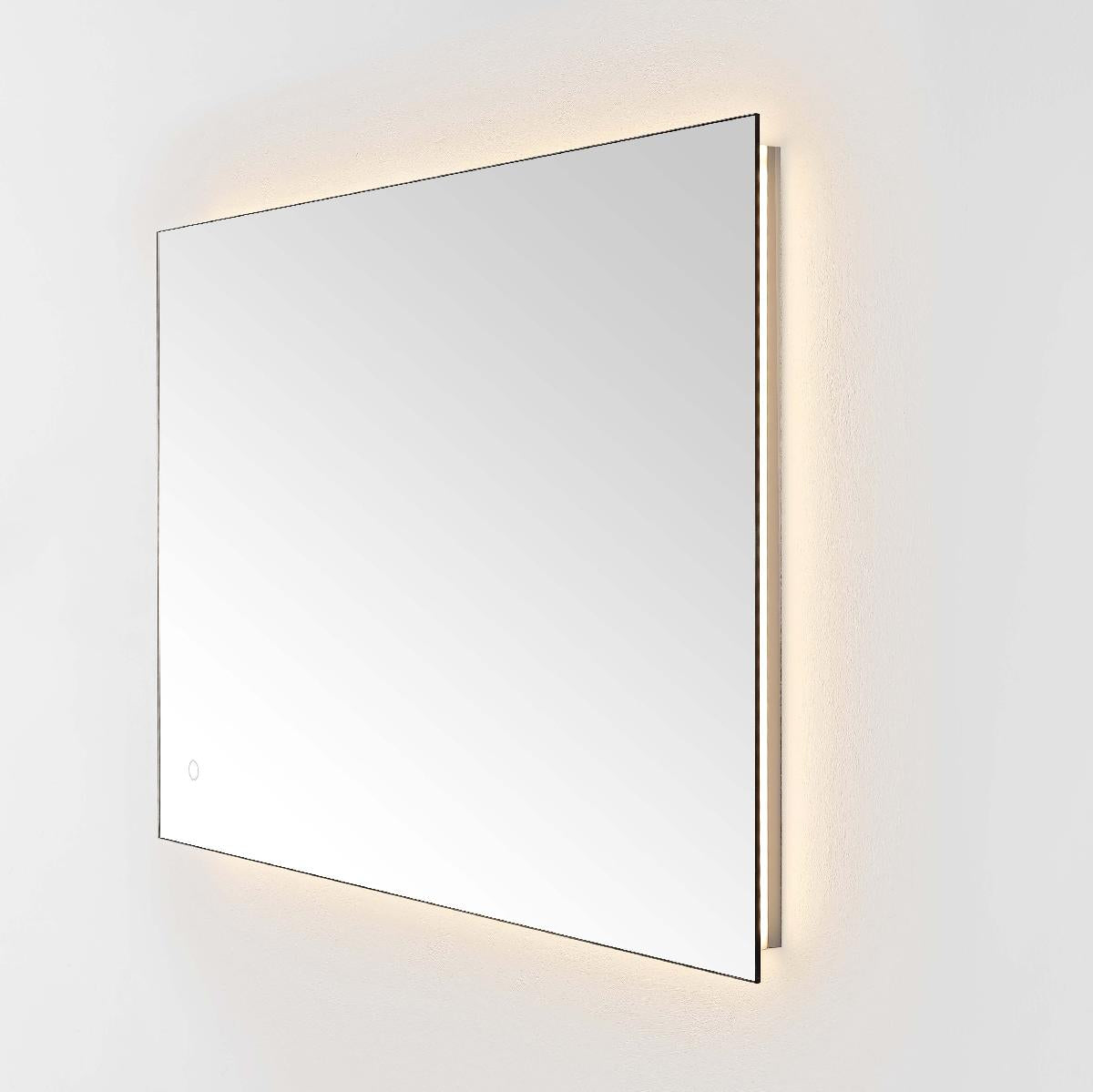 Safavieh Jed 24 LED Mirror, Silver - Silver