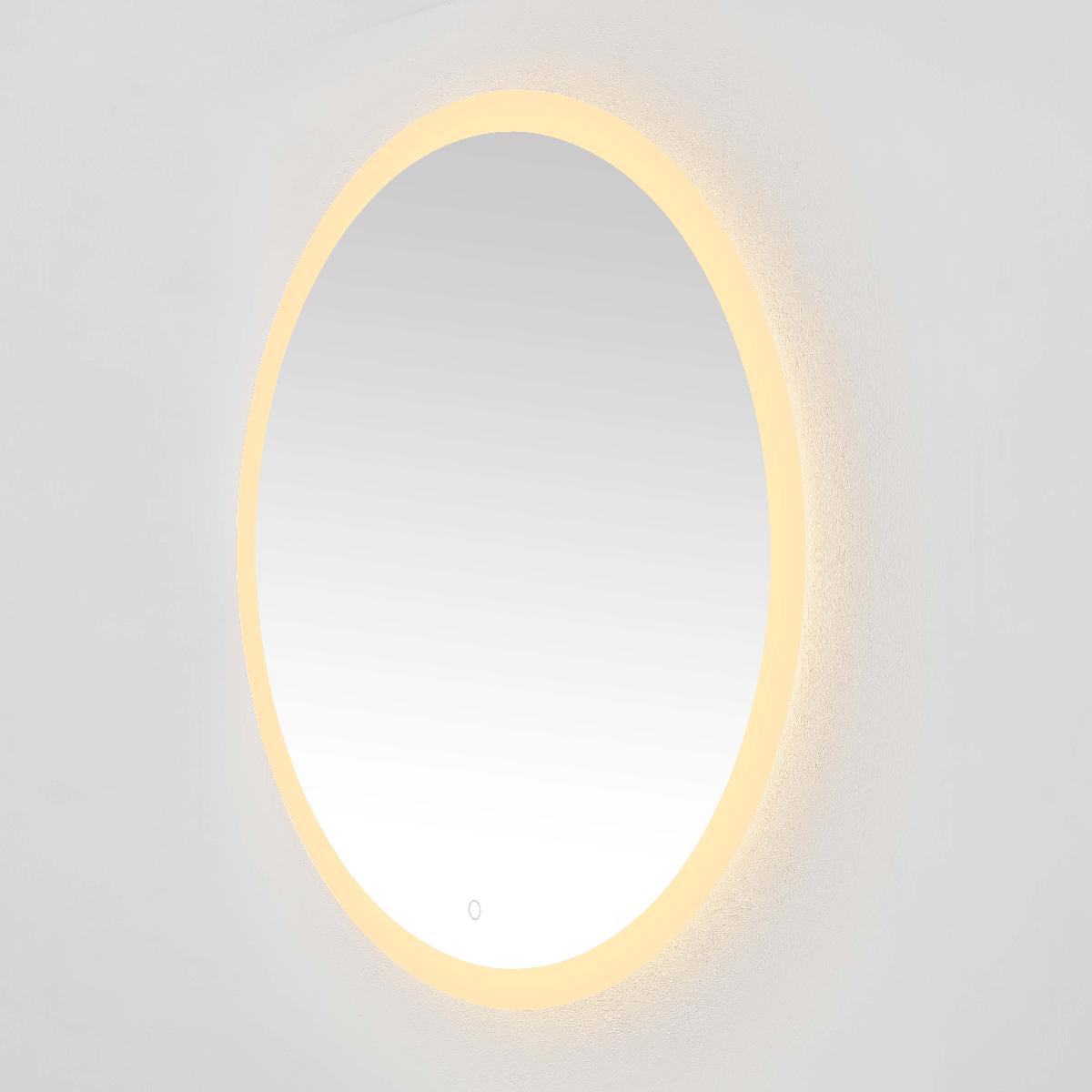 Safavieh Whit 36 LED Mirror, Silver / White - Silver / White