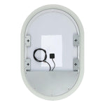 Safavieh Wes 24 LED Mirror, Silver / White - Silver / White