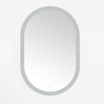 Safavieh Wes 24 LED Mirror, Silver / White - Silver / White