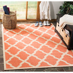 Safavieh Linden 122 Rug, LND122 - Rust / Creme