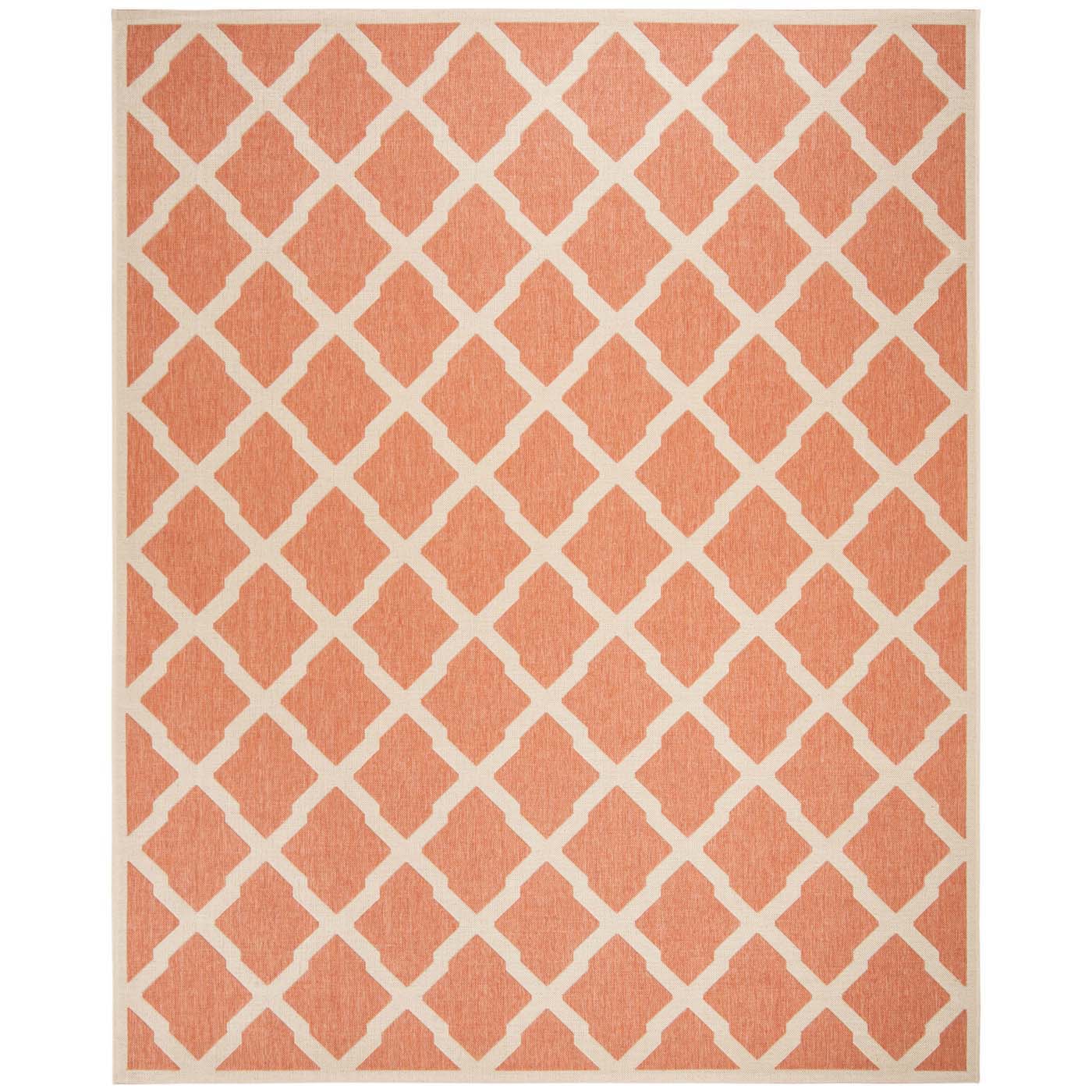 Safavieh Linden 122 Rug, LND122 - Rust / Creme