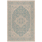 Safavieh Linden 100 137 Rug, LND137 - Aqua / Cream