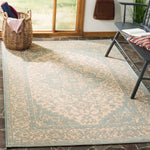 Safavieh Linden 100 137 Rug, LND137 - Cream / Aqua