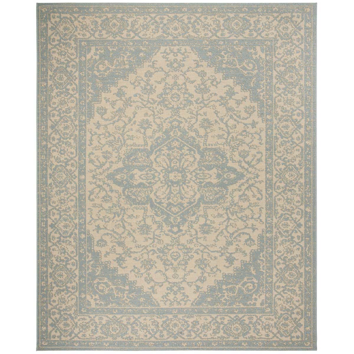 Safavieh Linden 100 137 Rug, LND137 - Cream / Aqua