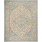 Safavieh Linden 100 137 Rug, LND137 - Cream / Aqua